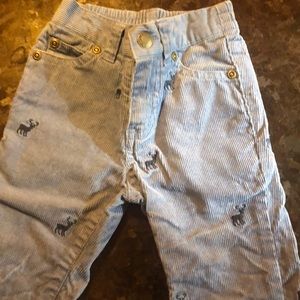 Boys courderoy pants